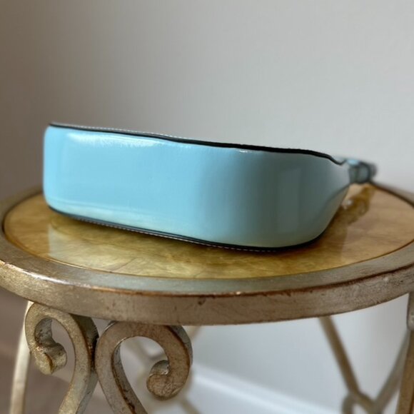 Tory Burch Emerson Patent Leather Shoulder Bag in Light Celeste - Picture 5 of 15